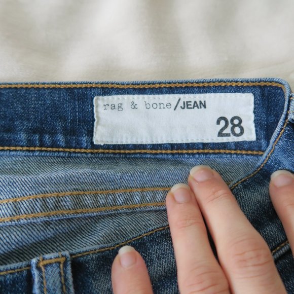 rag & bone straight/skinny Dre jean - size 28 - Picture 4 of 6